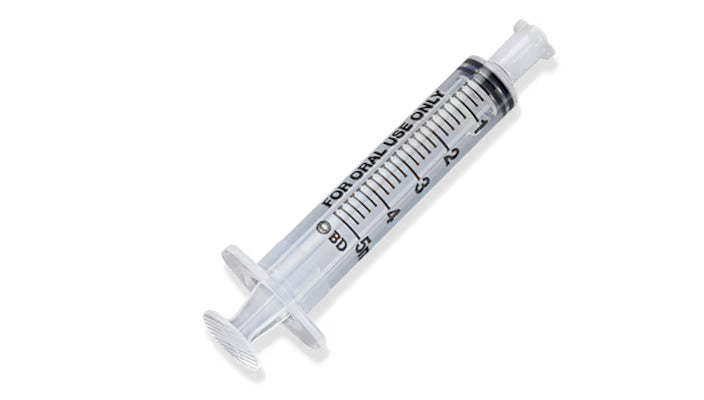 Photo of BD Oral Syringe with Tip Cap 5 mL