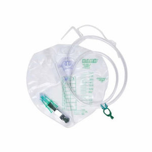 Product photo of Bard Night Drainage Bag, with Tubing, Hanger and Valve in 2 liters