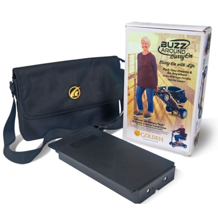 Travel Battery For The Buzzaround Carry On (GB120A) 6.5AH Lithium Ion