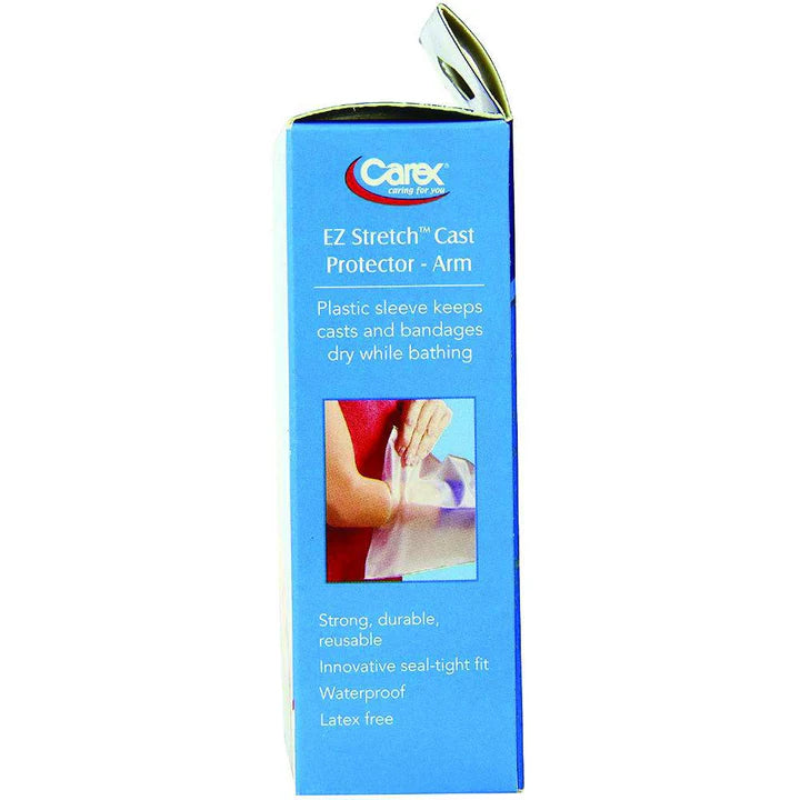 Side Packaging Image of Carex E-Z Stretch Cast Arm Protectors