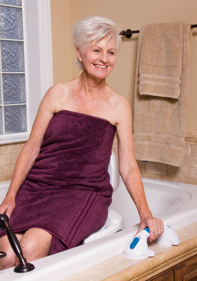 Image of Carex Ultra Grip Grab Bar 12 inches Actual Use