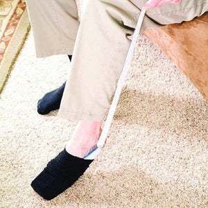 How to wear Carex Sock Aid