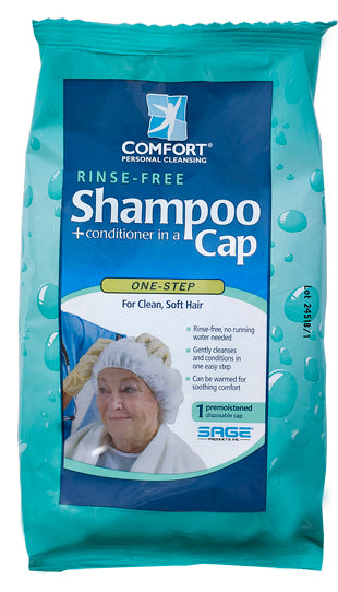 Photo of Comfort Rinse-Free Shampoo Caps