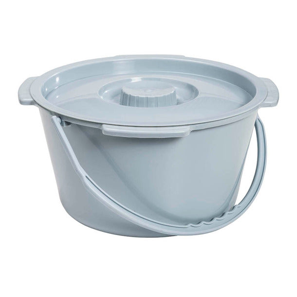 Photo of Commode Bucket with Handle and Lid 7.5qt