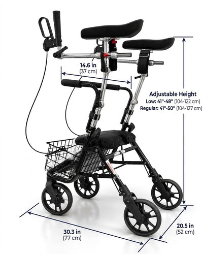 Evolution Technologies Evolution Series (DX) Rollator with Arm Trough System
