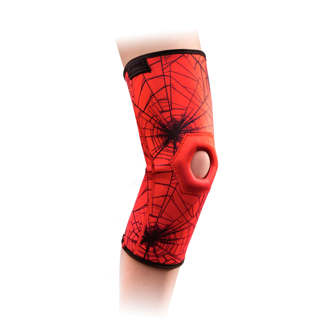 Photo of DonJoy Advantage Patella Knee Sleeve with Spiderman Design