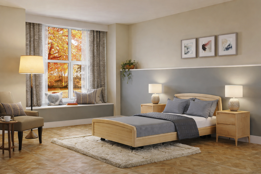 A care bed that feels like home