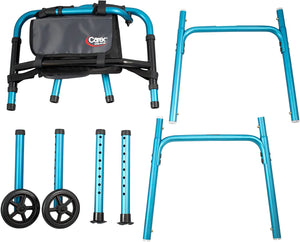 Photo of Explorer Folding Walker with Wheels and Glides Parts