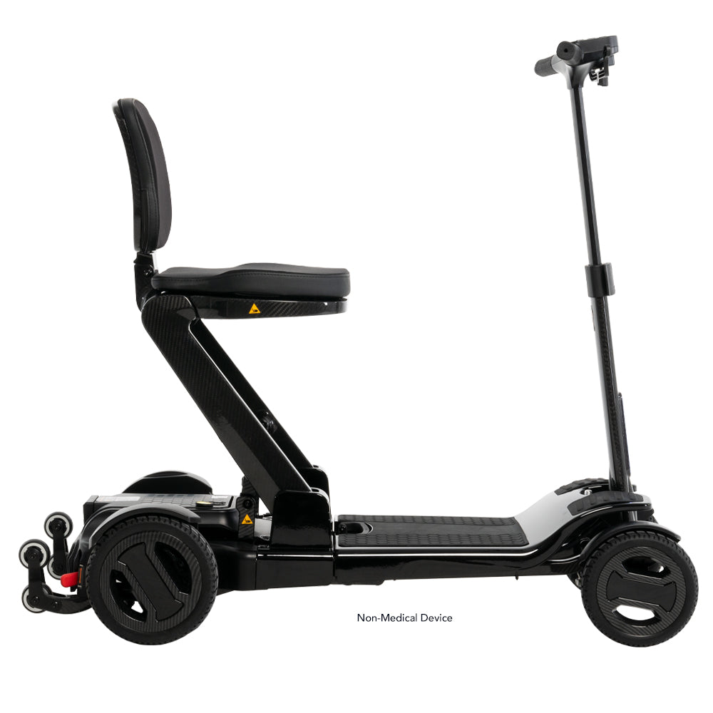 Go-Go Carbon Lithium Lightweight 4-Wheel Scooter