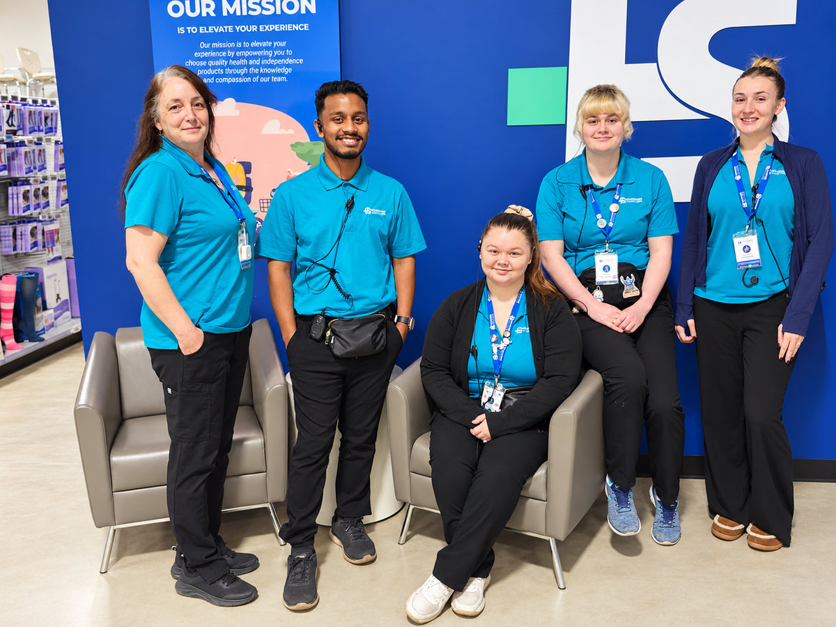 The Healthcare Solutions team at the Edmonton North store, Northgate Centre