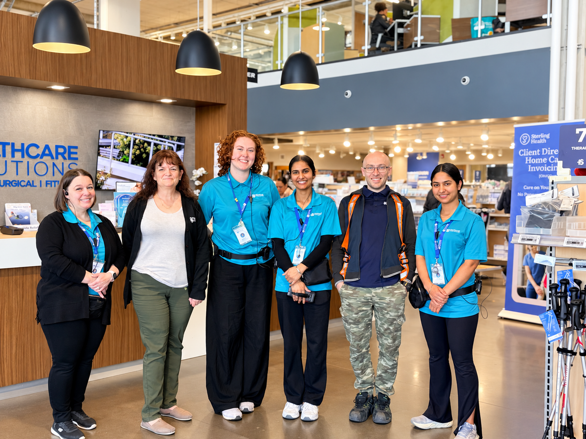 The Healthcare Solutions team at our South Edmonton store