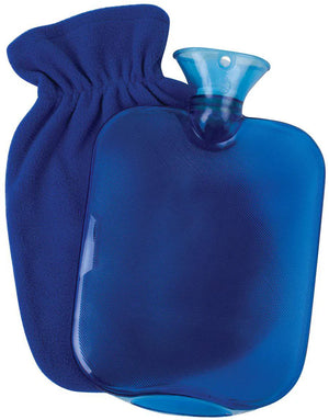 Image of Hot and Cold Water Bottle with Fleece Cover