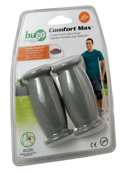 Packaging Photo of Hugo Comfort Max Closed Crutch Hand Grips