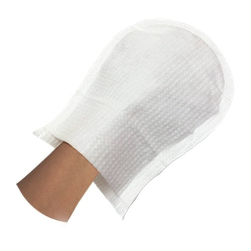 Image of Hygienic Wet Wash Glove with Cleansing Solution