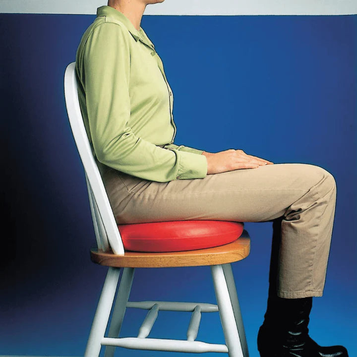 Image of Inflatable Rubber Ring Actual Use