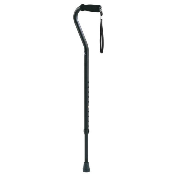 Photo of Offset Aluminum Cane Black