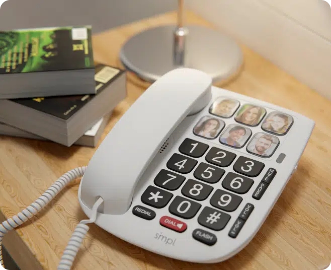 photoDial6 Photo Memory Landline Phone