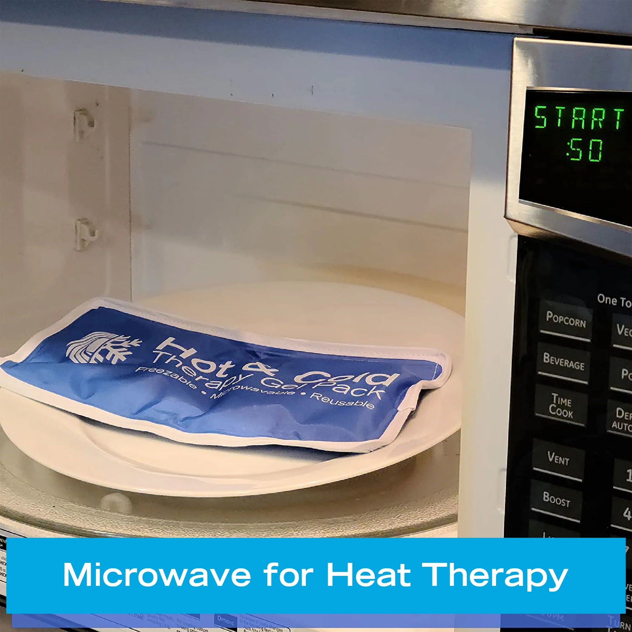 Reheating Guide Photo of Roscoe Reusable Hot or Cold Gel Pack