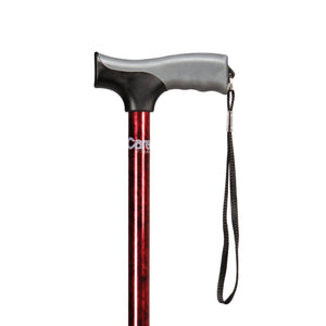 Image of Soft Grip Derby Cane in Designer Red
