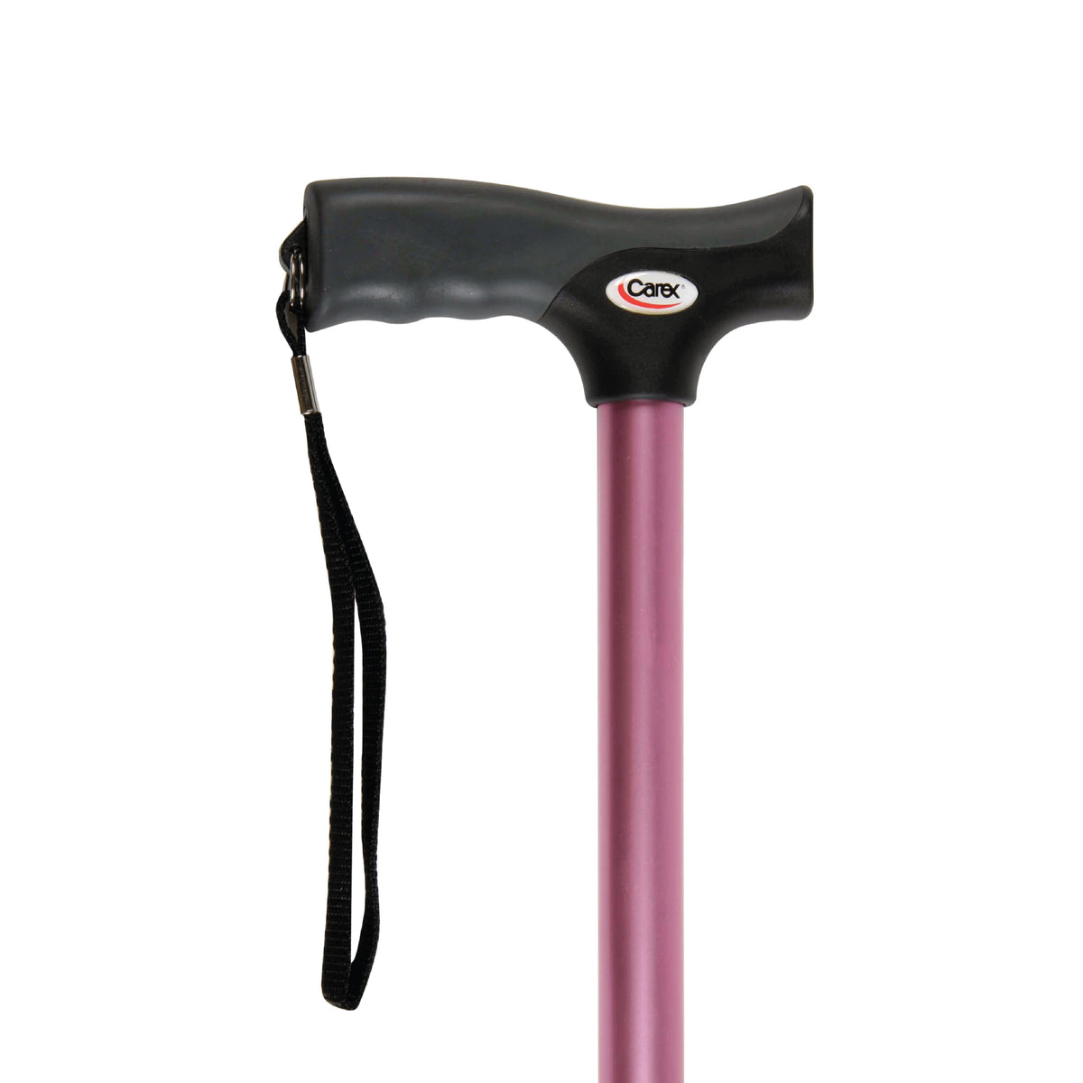 Image of Soft Grip Derby Cane in Soft Pink