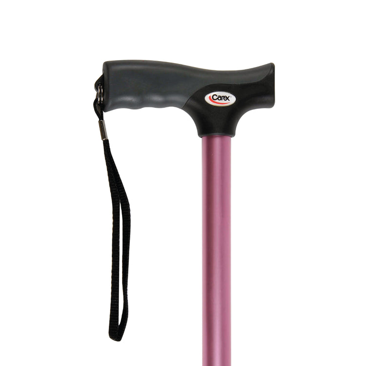 Image of Soft Grip Derby Cane in Soft Pink
