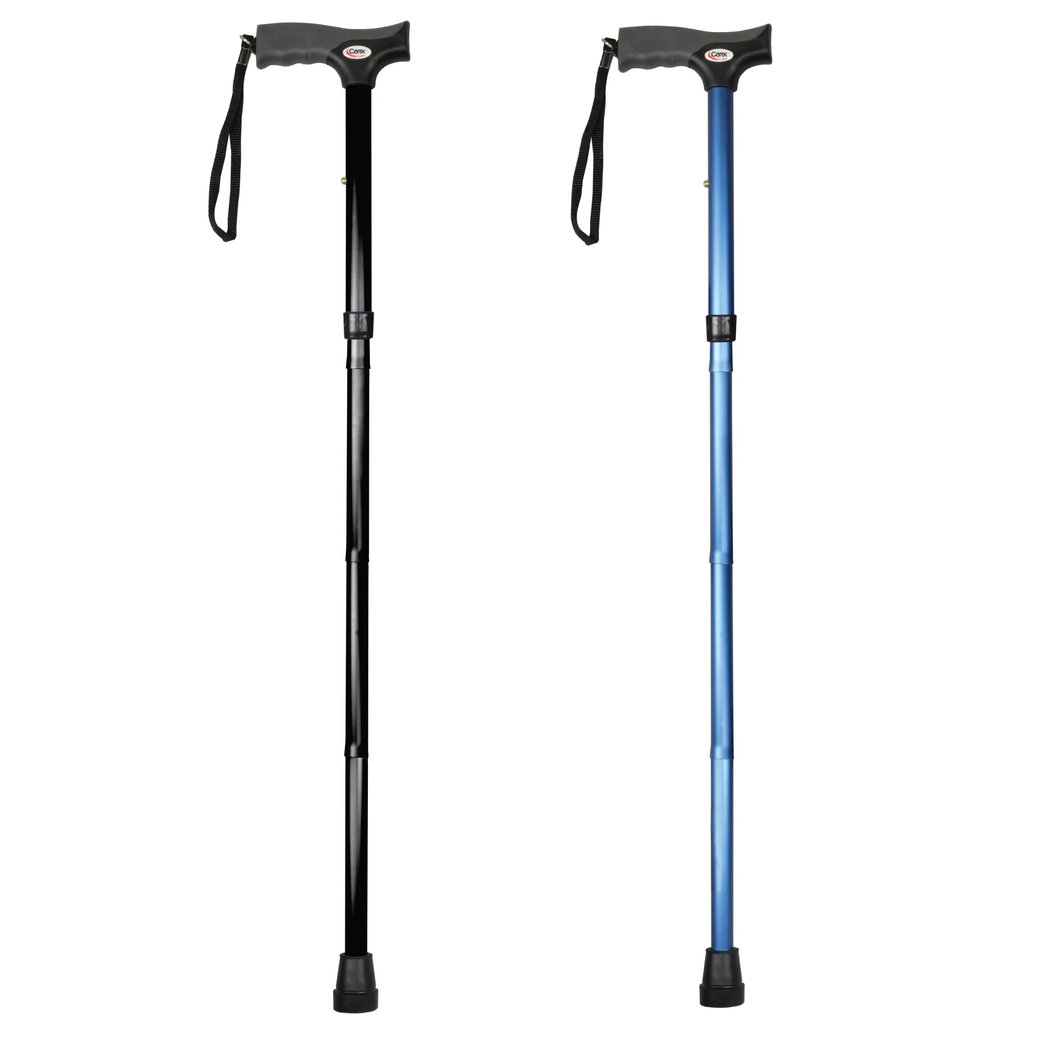 Photo of Soft Grip Folding Cane with Derby Handle