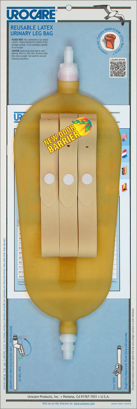Photo of Urocare Reusable Latex Urinary Leg Bags