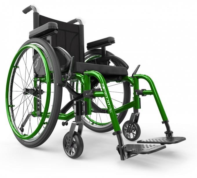 Ultralight Folding Wheelchair Helio A6