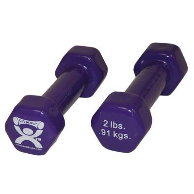 CanDo Vinyl Coated Dumbbells