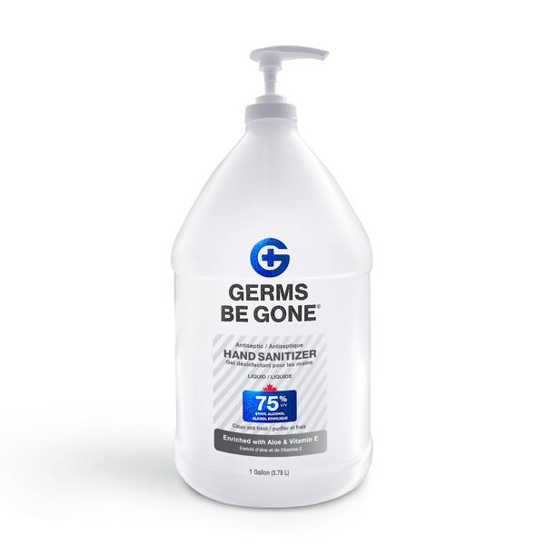 Brands International Corp. Germs Be Gone Hand Sanitizer Gel 75%