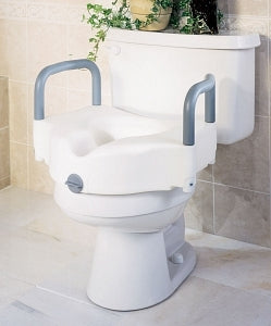 Guardian Locking Raised Toilet Seat with Arms