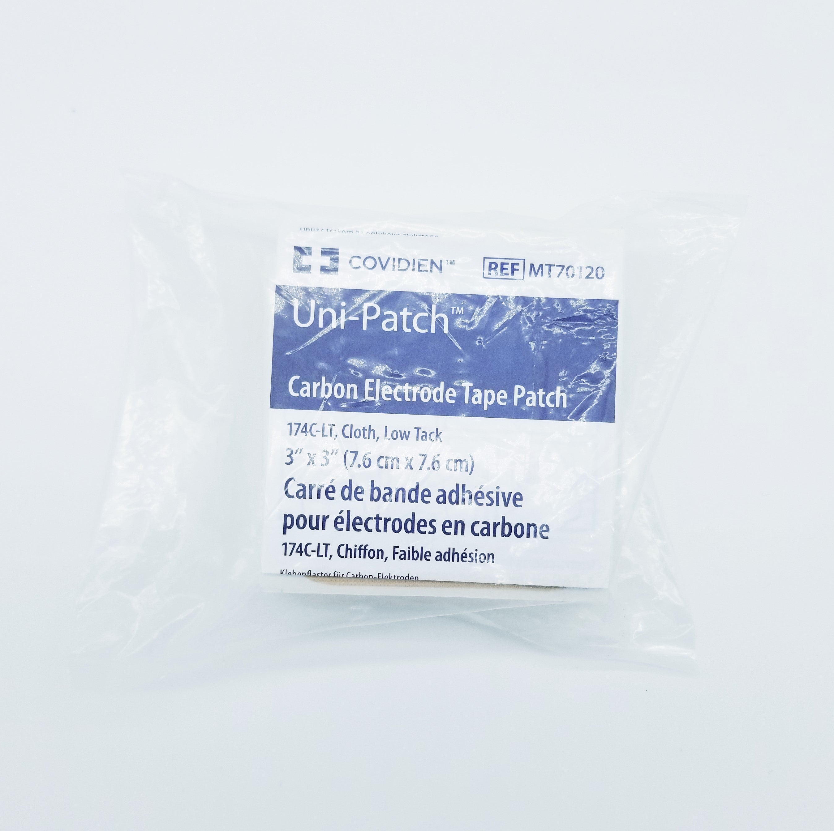 Uni-Patch Carbon Electrode Tape Cloth Patch 3"x3"