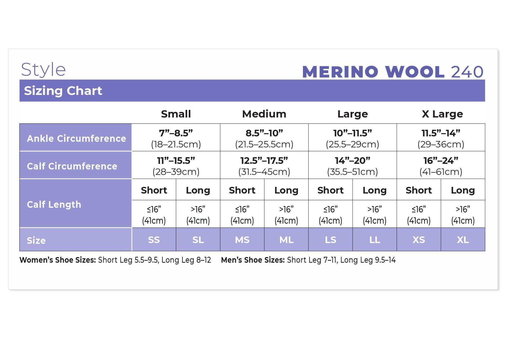 Womens Merino Wool Knee High 20-30mmHg