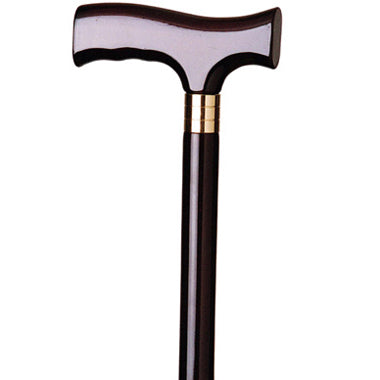 Maple wood cane w/ big derby handle