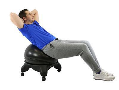 CANDO EXERCISE BALL STOOL/TRAINER
