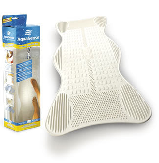 AquaSense Bath Mat with Invigorating massage zone