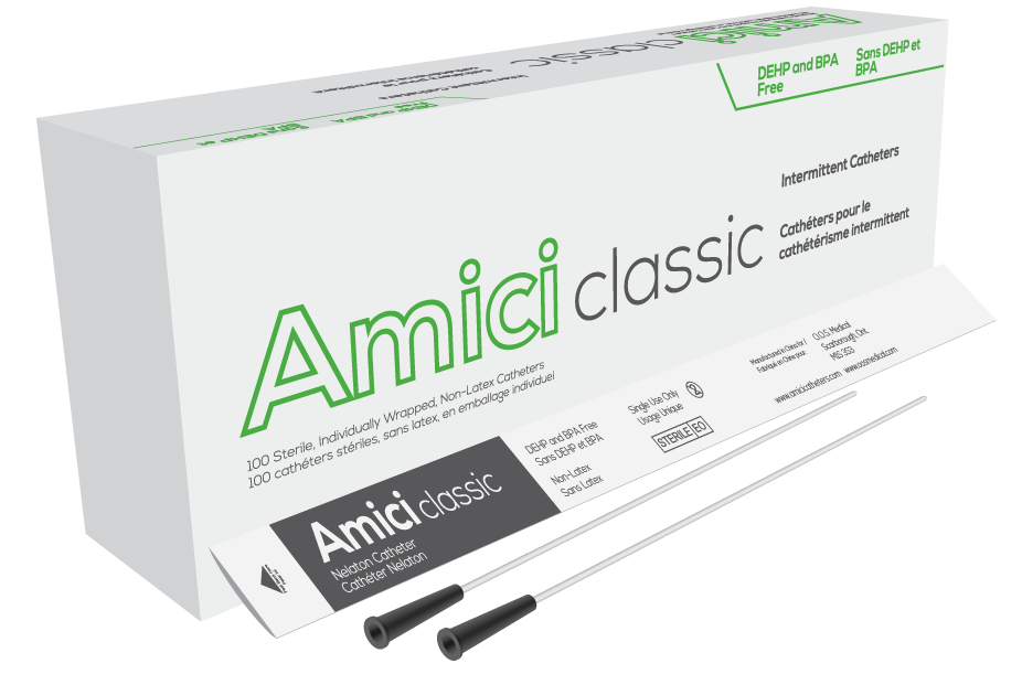 AMICI Classic Female Intermittent Catheter 100/Box