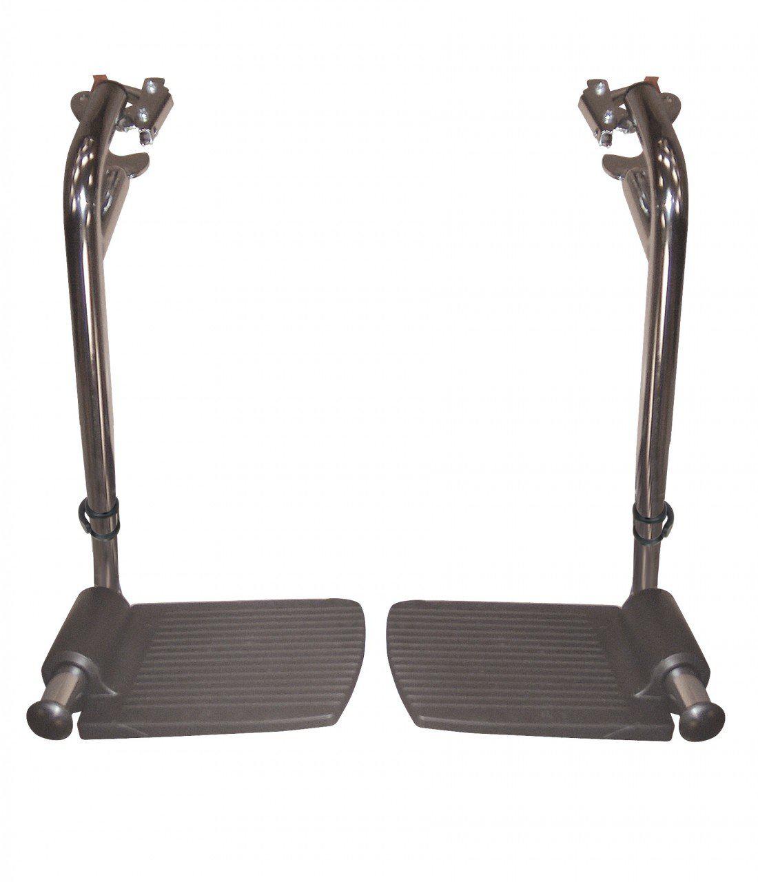 Swing Away Footrests for Sentra EC 16", 18" and 20" Wide Wheelchairs  pstdsf-tf