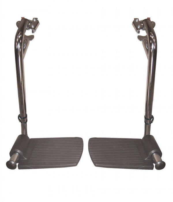 Swing Away Footrests for Sentra EC 16", 18" and 20" Wide Wheelchairs  pstdsf-tf