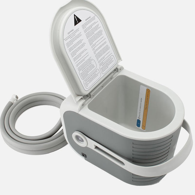 Inside of the Ossur Cold Rush Cold Therapy System