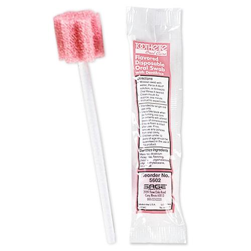 Toothette Swabs Untreated