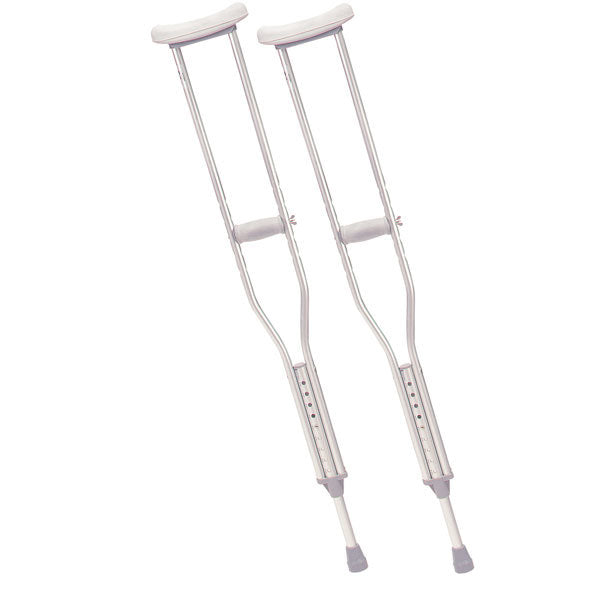 Walking Crutches with Underarm Pad and Handgrip YOUTH