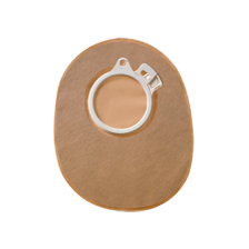 10167 SenSuraÂ® 2 pc. Click Closed Pouch, Opaque, 70mm, Yellow, Maxi, maxi 22cm (8 1/2"), 30/BX