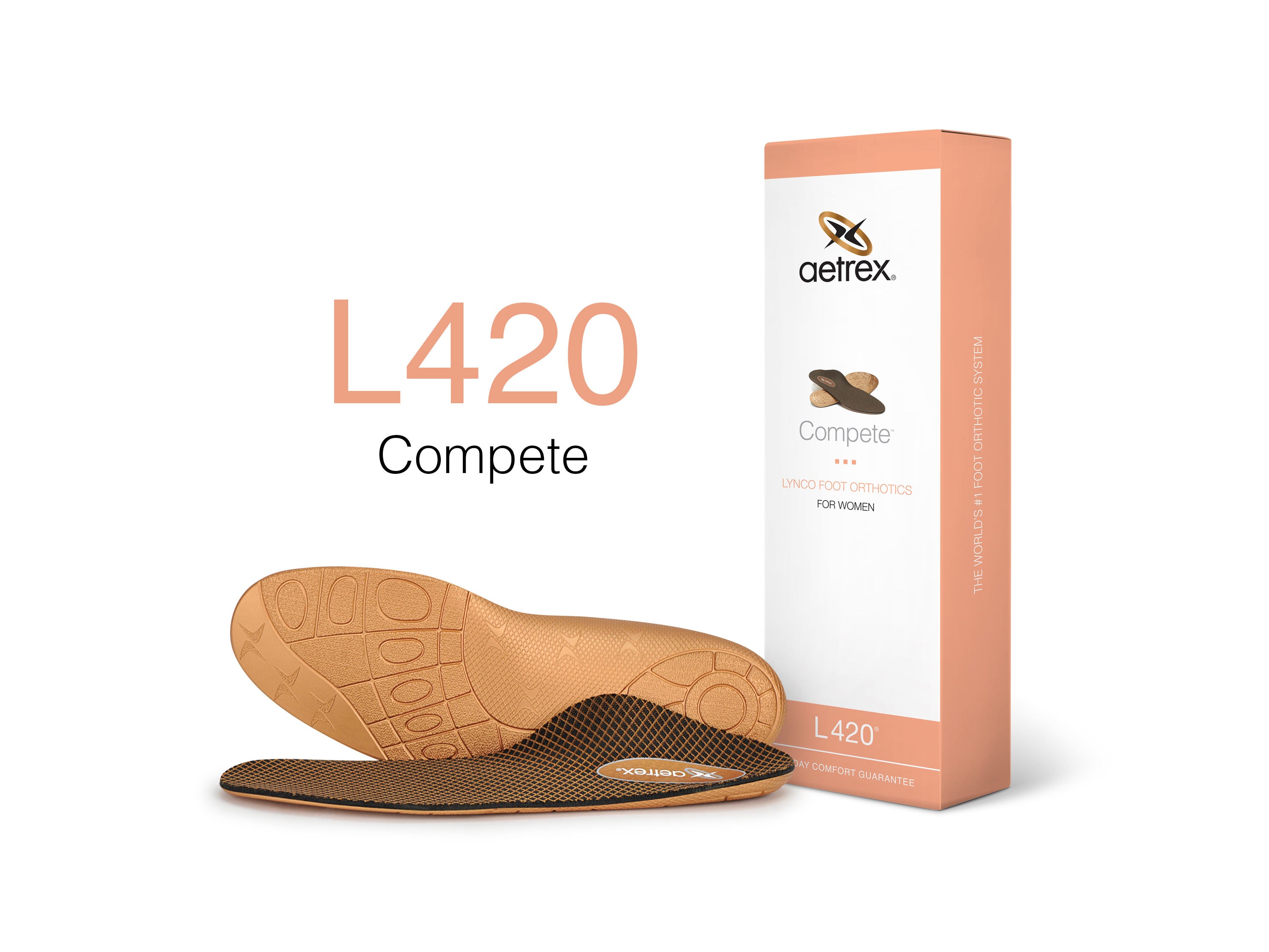 Aetrex Lynco L420 - Compete Sports Orthotics Posted/Neutral