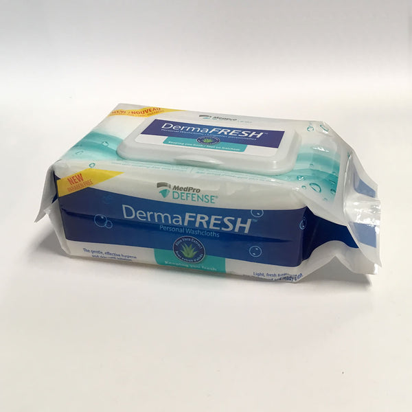 DermaFresh Personal Washcloths