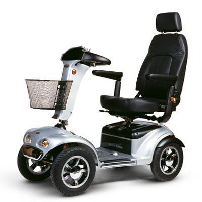 Shoprider Trailblazer SE mobility scooter silver