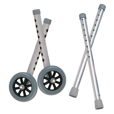 Extended Height 5" Walker Wheels and Legs Combo Pack  10108wc