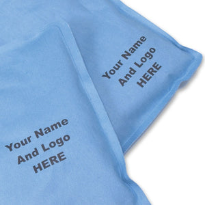 You can customize CorPak Soft Comfort packs with your name logo
