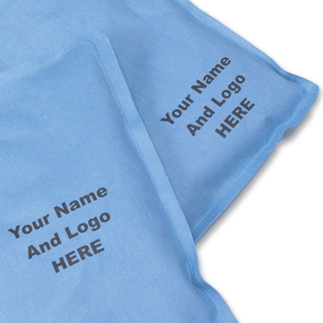 You can customize CorPak Soft Comfort packs with your name logo