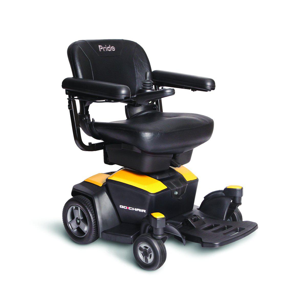 Pride Go-Chair Compact Power Chair citrine yellow